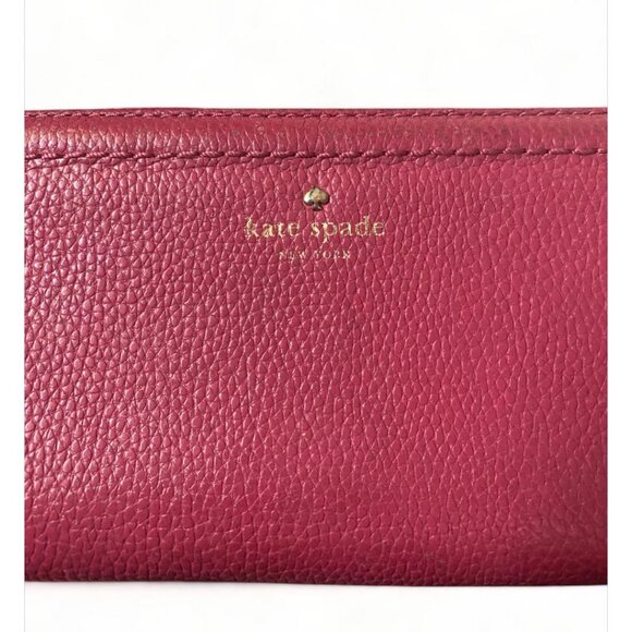 Kate Spade Pink Leather Wallet - Picture 2 of 8